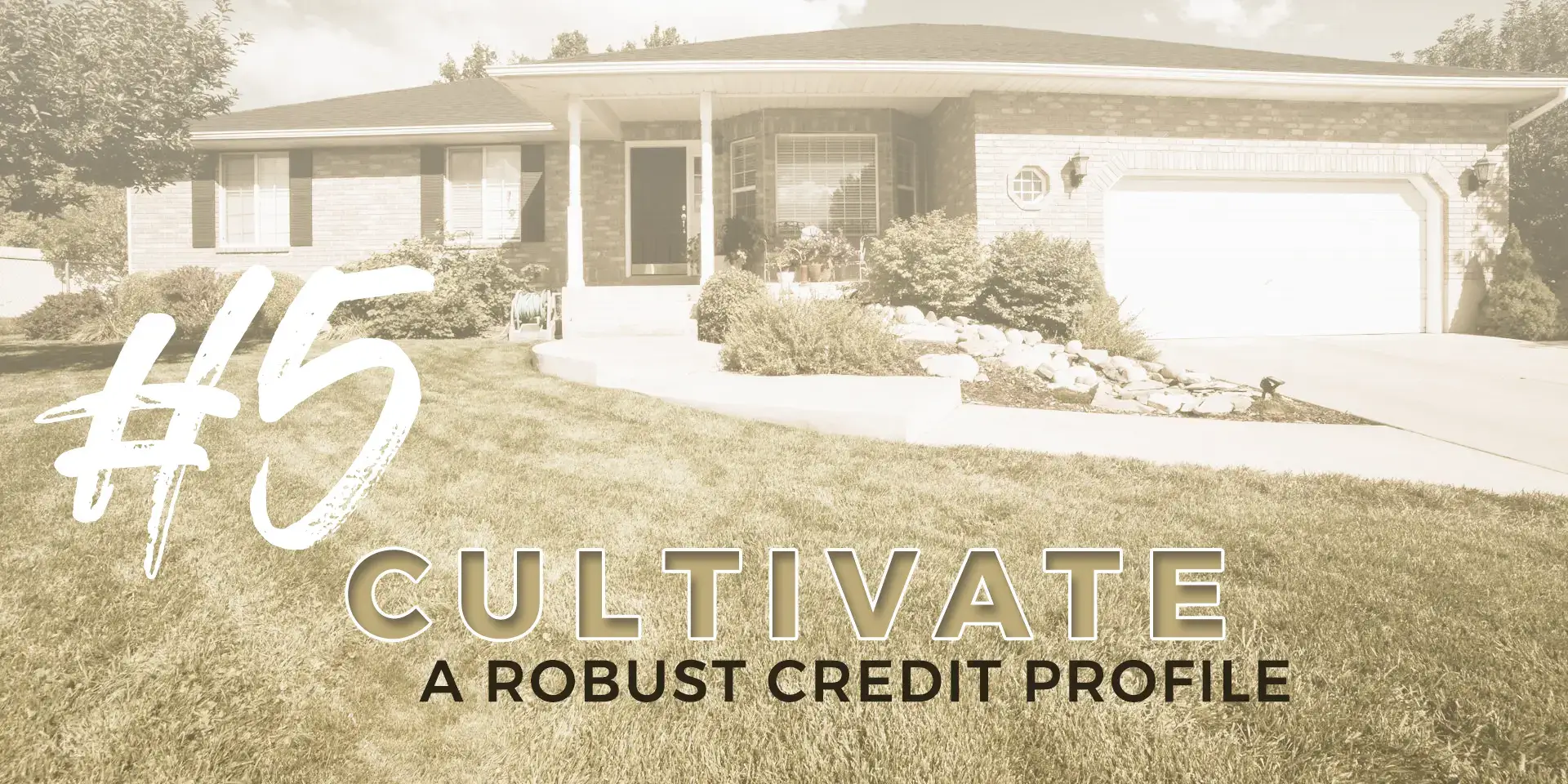 Tip #5: Cultivate a Robust Credit Profile